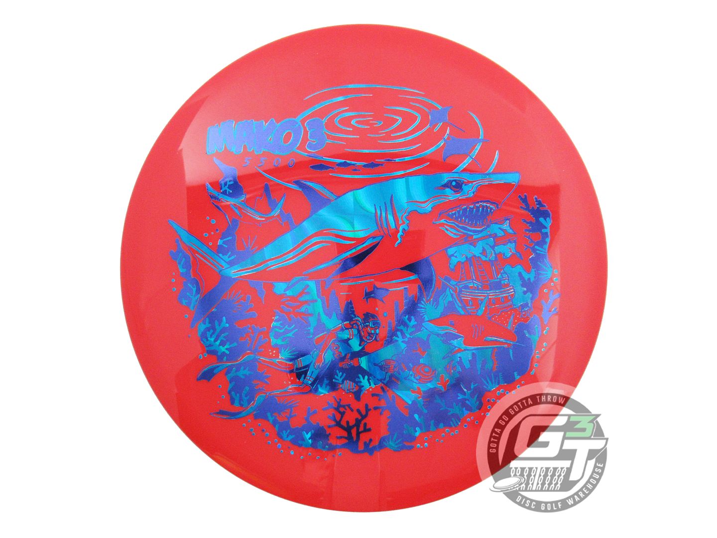 Innova Limited Edition Riptide Reef Stamp Star Mako3 Midrange Golf Disc (Individually Listed) - Gotta Go Gotta Throw