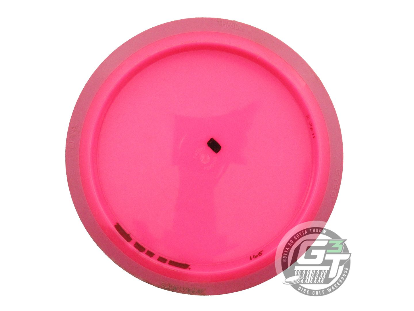 USED Axiom Discs Neutron Thrill 165g Pink Plum Rim OOP Distance Driver Golf Disc