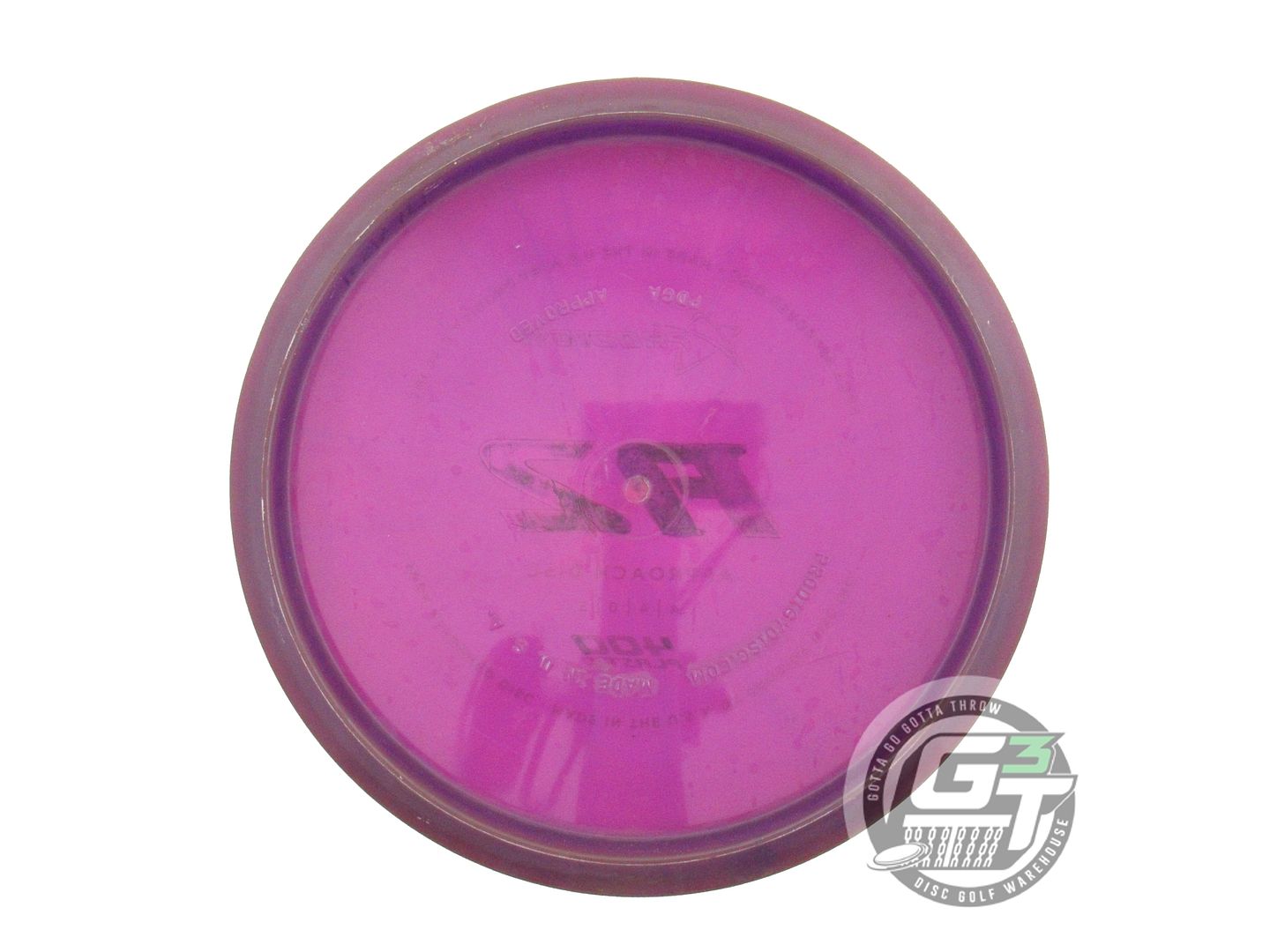 USED Prodigy Discs 400 A2 171g Purple Black Stamp Midrange Golf Disc