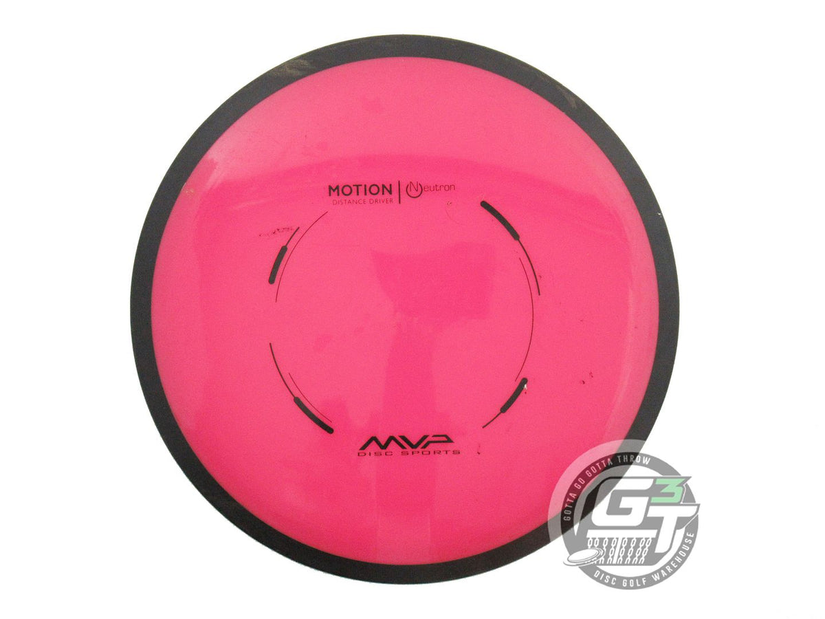 USED MVP Disc Sports Neutron Motion 170g Pink PFN Distance Driver Golf Disc