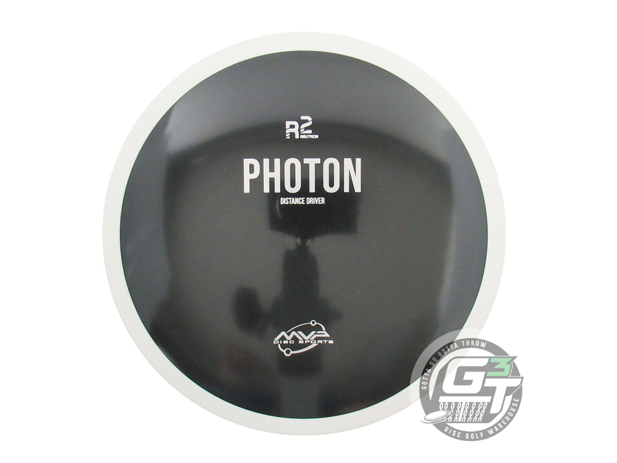 NOS MVP Disc Sports R2 Neutron Photon 169g Black White Rim Distance Dr ...