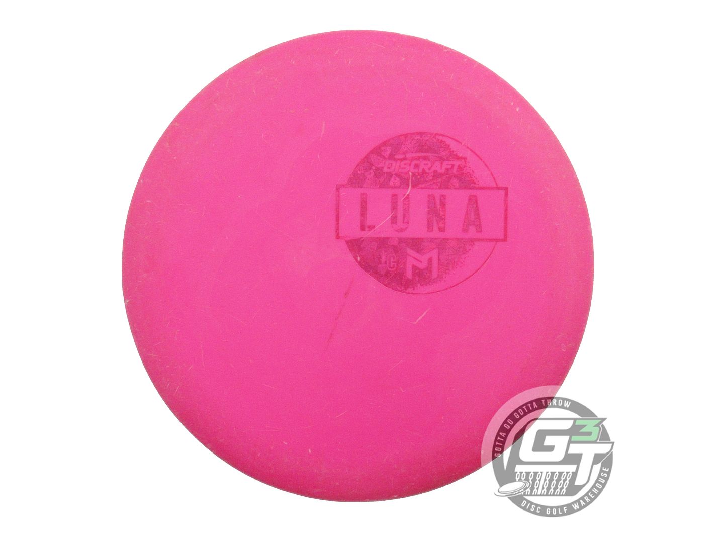 USED Discraft [McBETH] Crazy Tuff Luna 175g Pink Putter Golf Disc