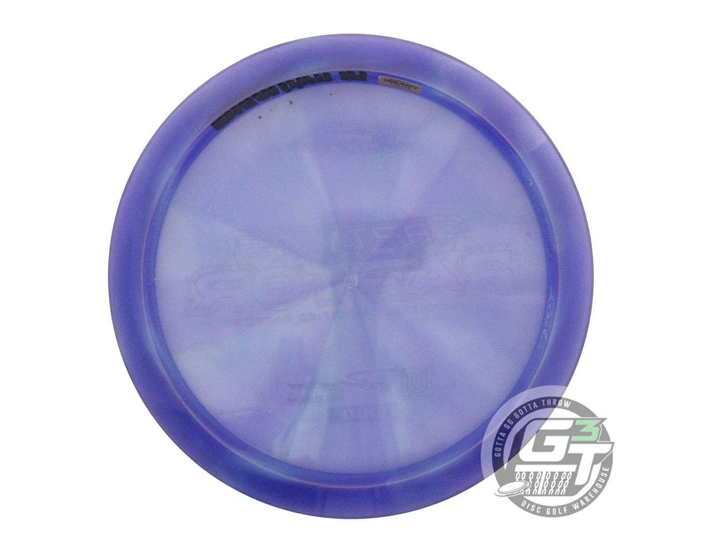 USED Discraft [ULIBARRI] CAPTAIN'S Z Swirl Raptor 174g Purple Driver Golf Disc