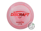 NOS Discraft ESP Nuke OS 178g Pink Red Weave Foil Distance Driver Golf Disc
