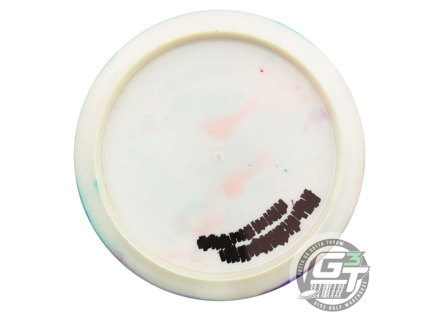 USED Latitude 64 Gold Vision 169g White HOME DYED Distance Driver Golf Disc