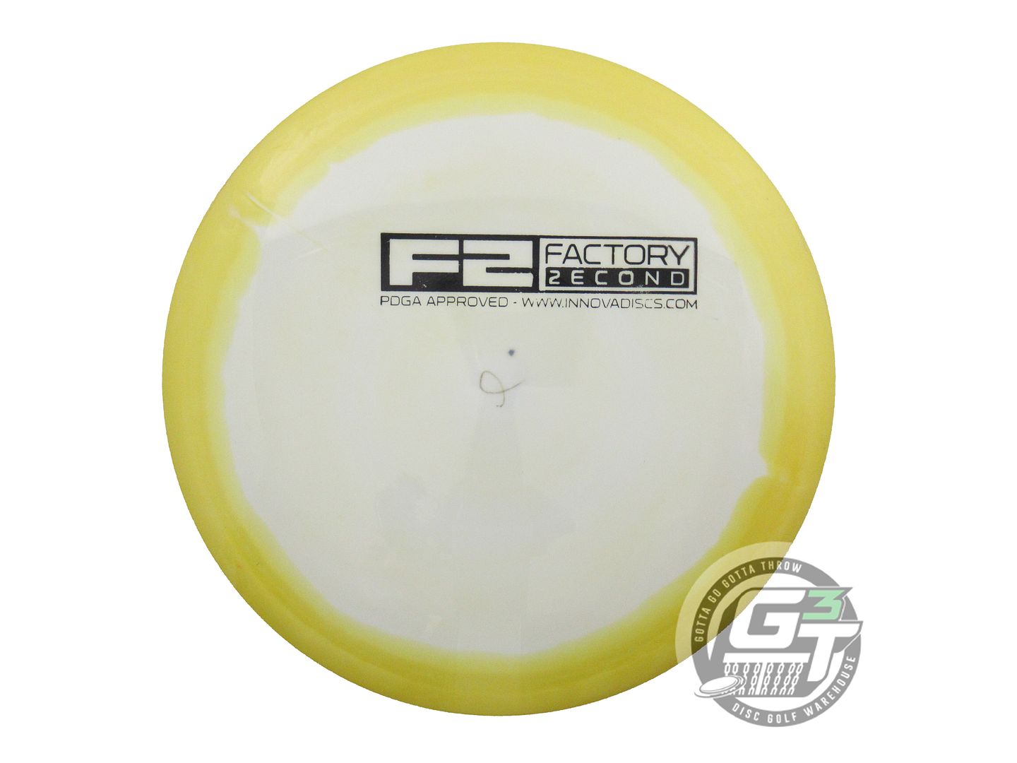 USED Innova Halo Star Thunderbird 169g Yellow-White Distance Driver Golf Disc