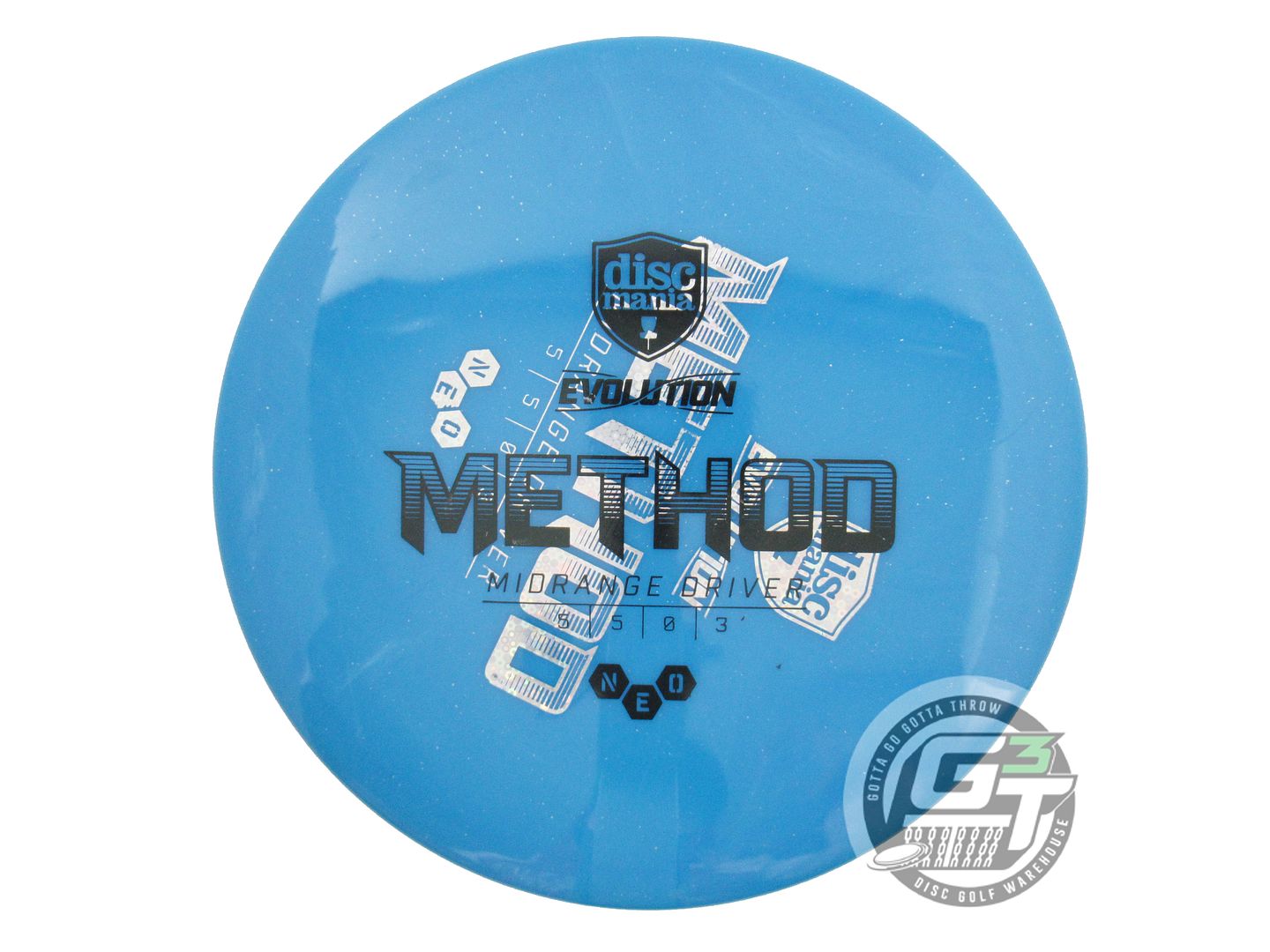 USED DiscMania X-OUT Neo Method 175g Blue Midrange Golf Disc