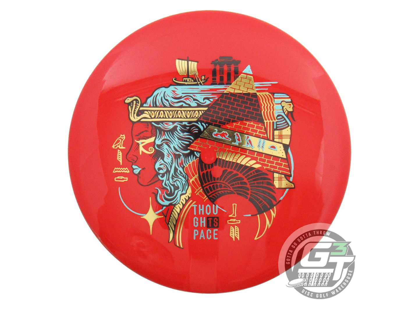 USED Thought Space Aura Pathfinder 179g Red Midrange Golf Disc