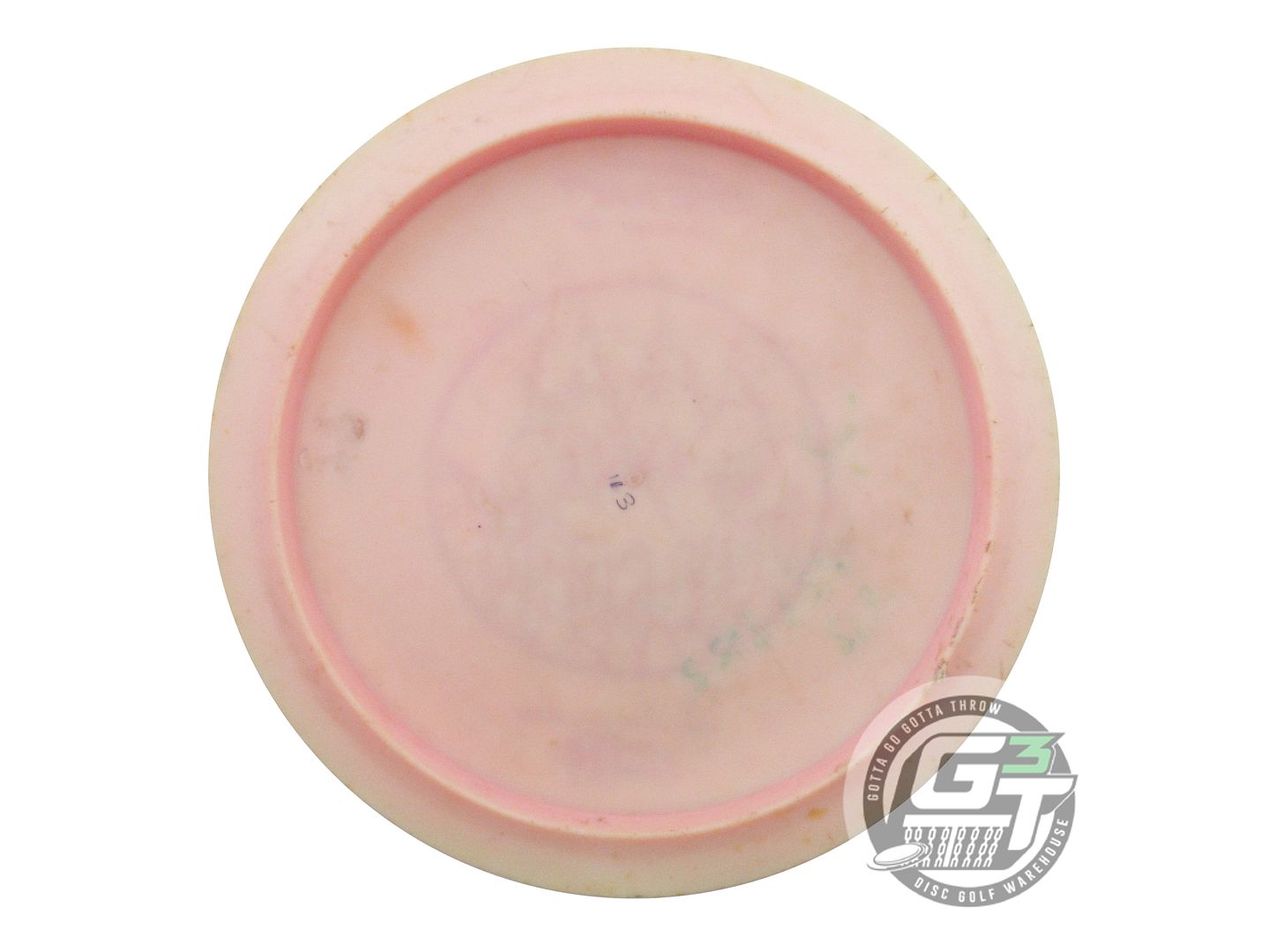 USED Discraft Elite X Wildcat 163g Peach Blue Foil Distance Driver Golf Disc