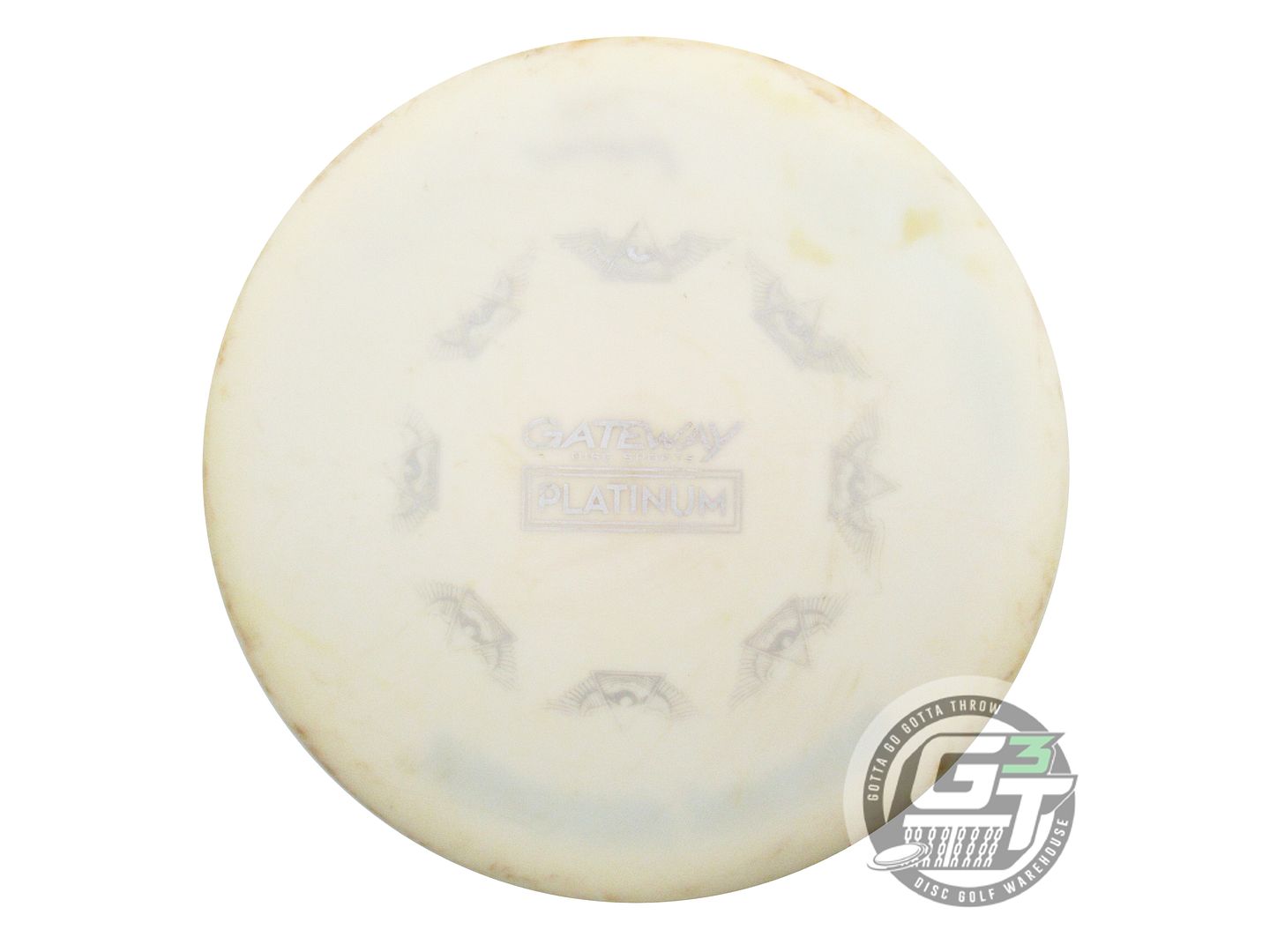 USED Gateway Platinum Prophecy 176g White Silver Stamp Midrange Golf Disc