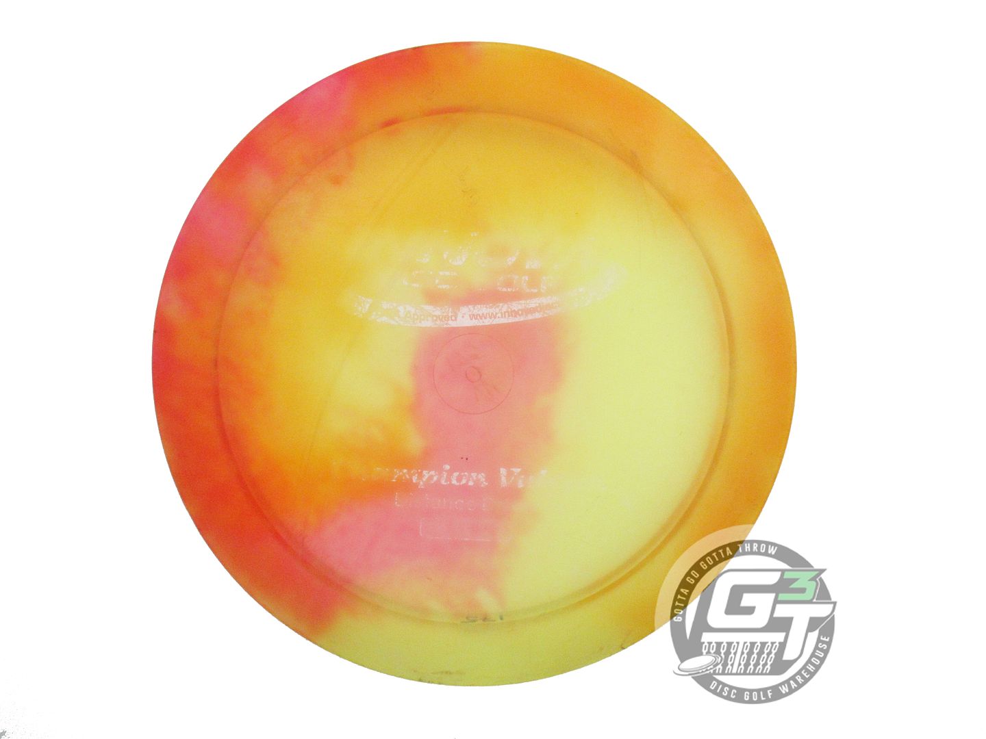 USED Innova I-DYE Champion Vulcan 175g Swirl Distance Driver Golf Disc