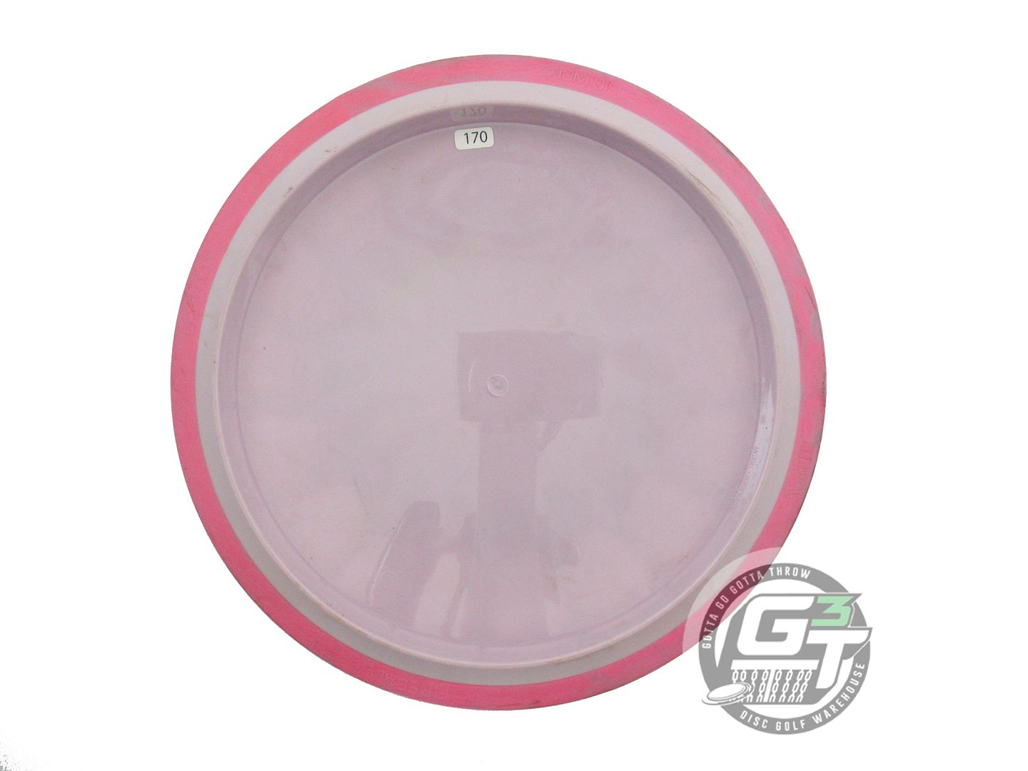 USED Axiom Discs X-OUT Neutron Fireball 170g Lilac Pink Rim Distance Driver Disc