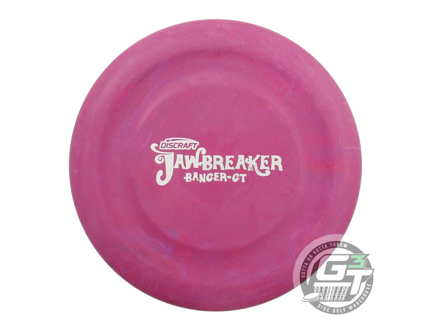 USED Discraft Jawbreaker Banger GT 167g Purple Silver Stamp Putter Golf Disc