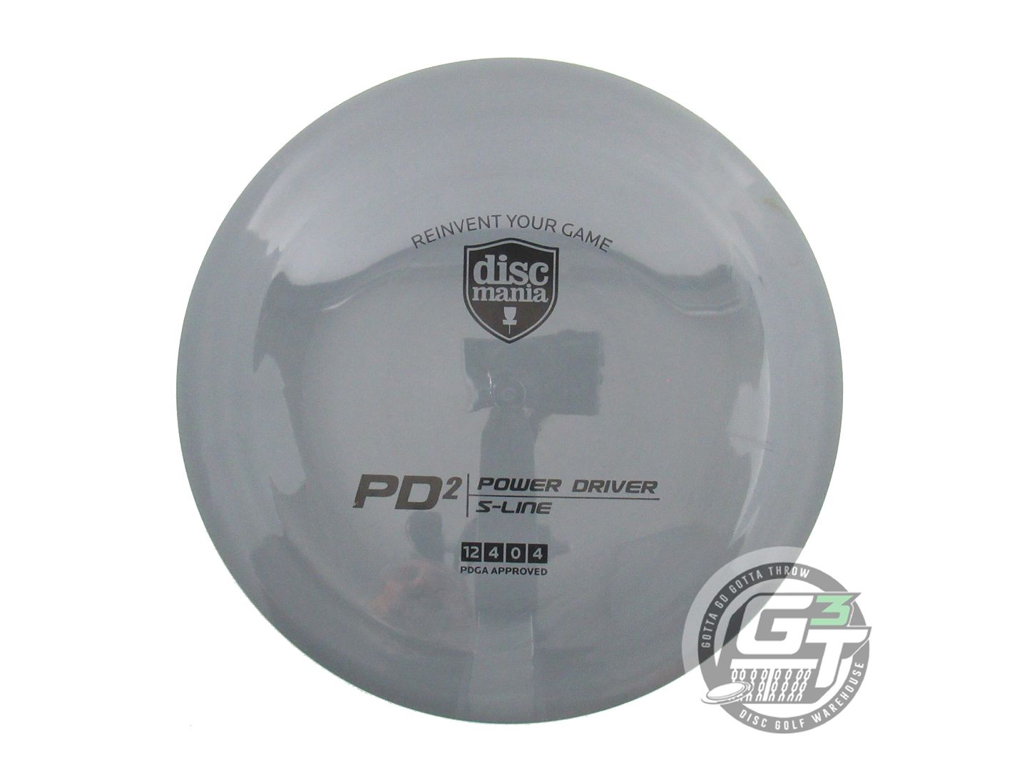 USED DiscMania S-Line PD2 175g Gray Black Stamp Distance Driver Golf Disc