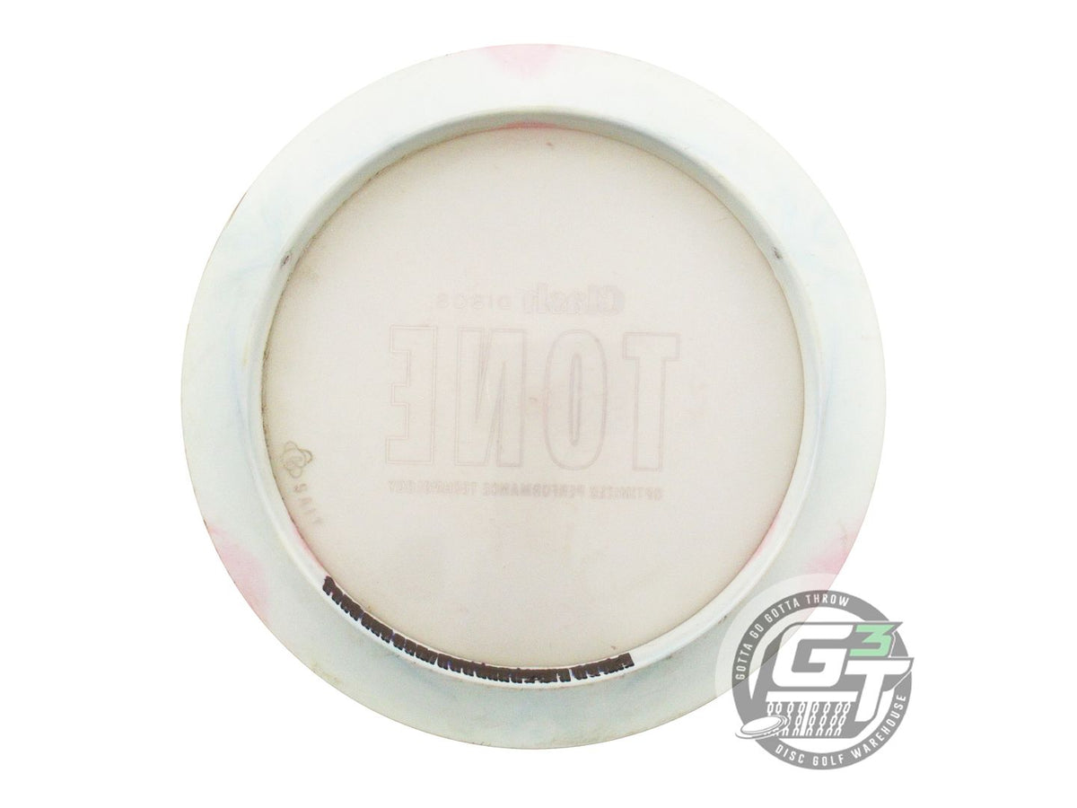USED Clash Discs Tone Salt 174g White Distance Driver Golf Disc