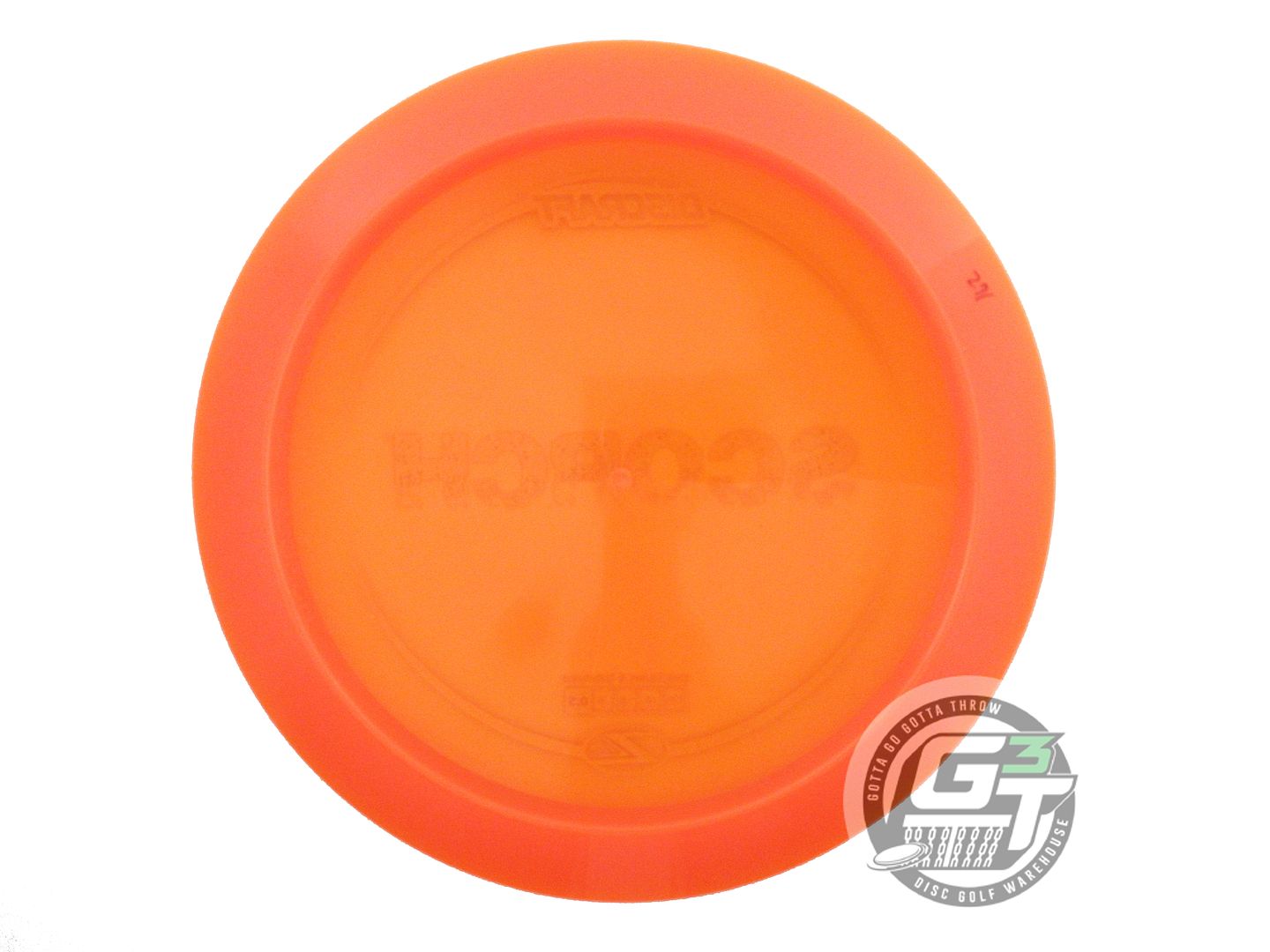 NOS Discraft Z Lite Scorch 162g Orange Red Weave Foil Distance Driver Golf Disc