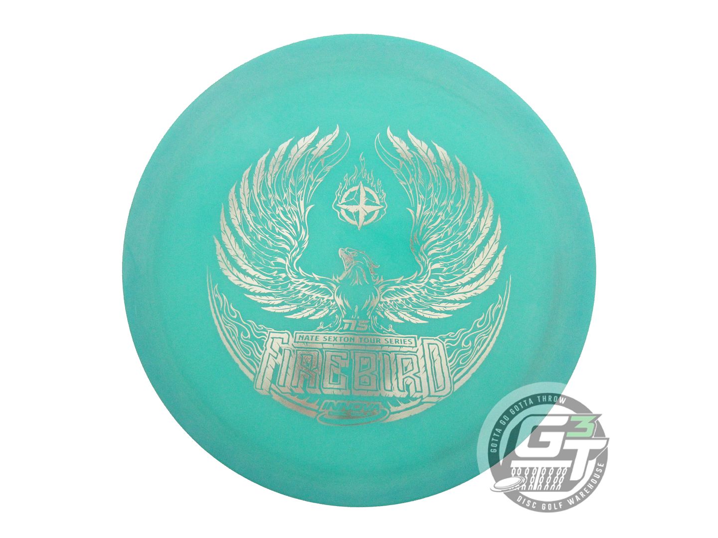 USED Innova [SEXTON] Glow Champion Firebird 175g Seafoam Silver Foil Driver Disc