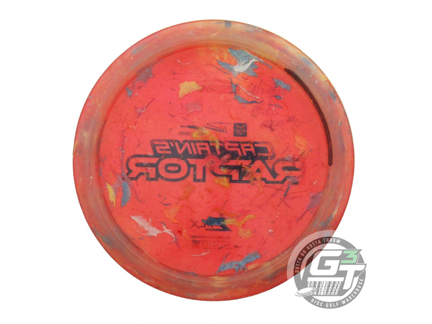 USED Discraft [CAPTAIN'S] Jawbreaker Z FLX Raptor 177g Blue Stamp Driver Disc