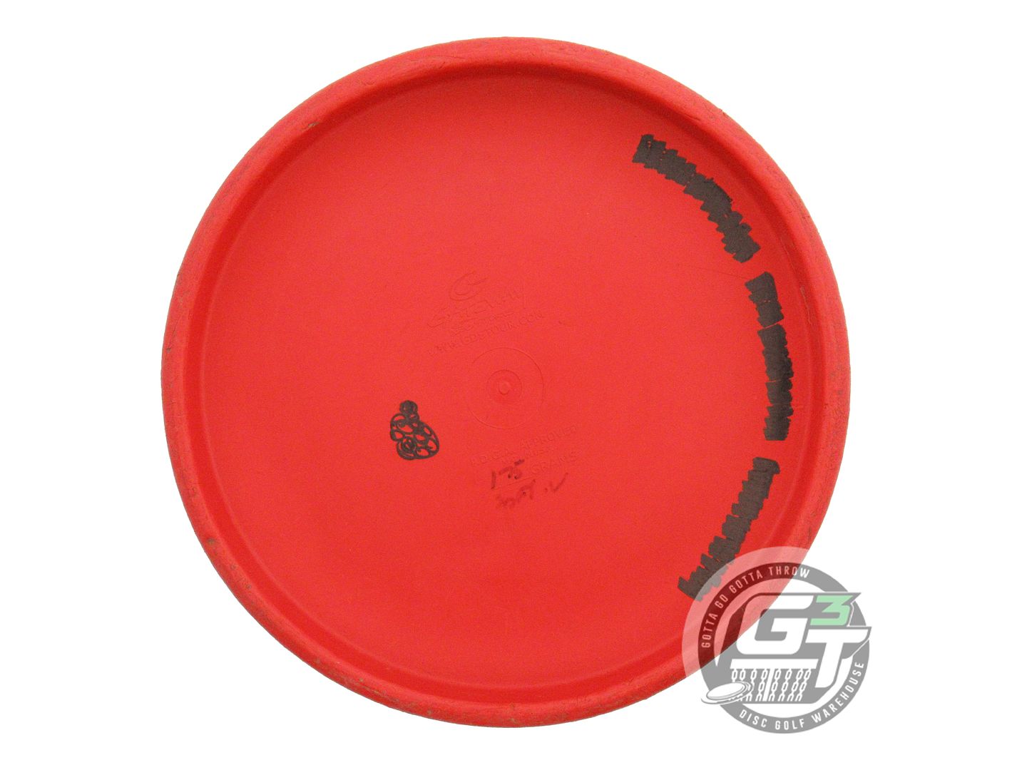 USED Gateway SureGrip Soft Voodoo 175g Red Wiped Stamp Putter Golf Disc
