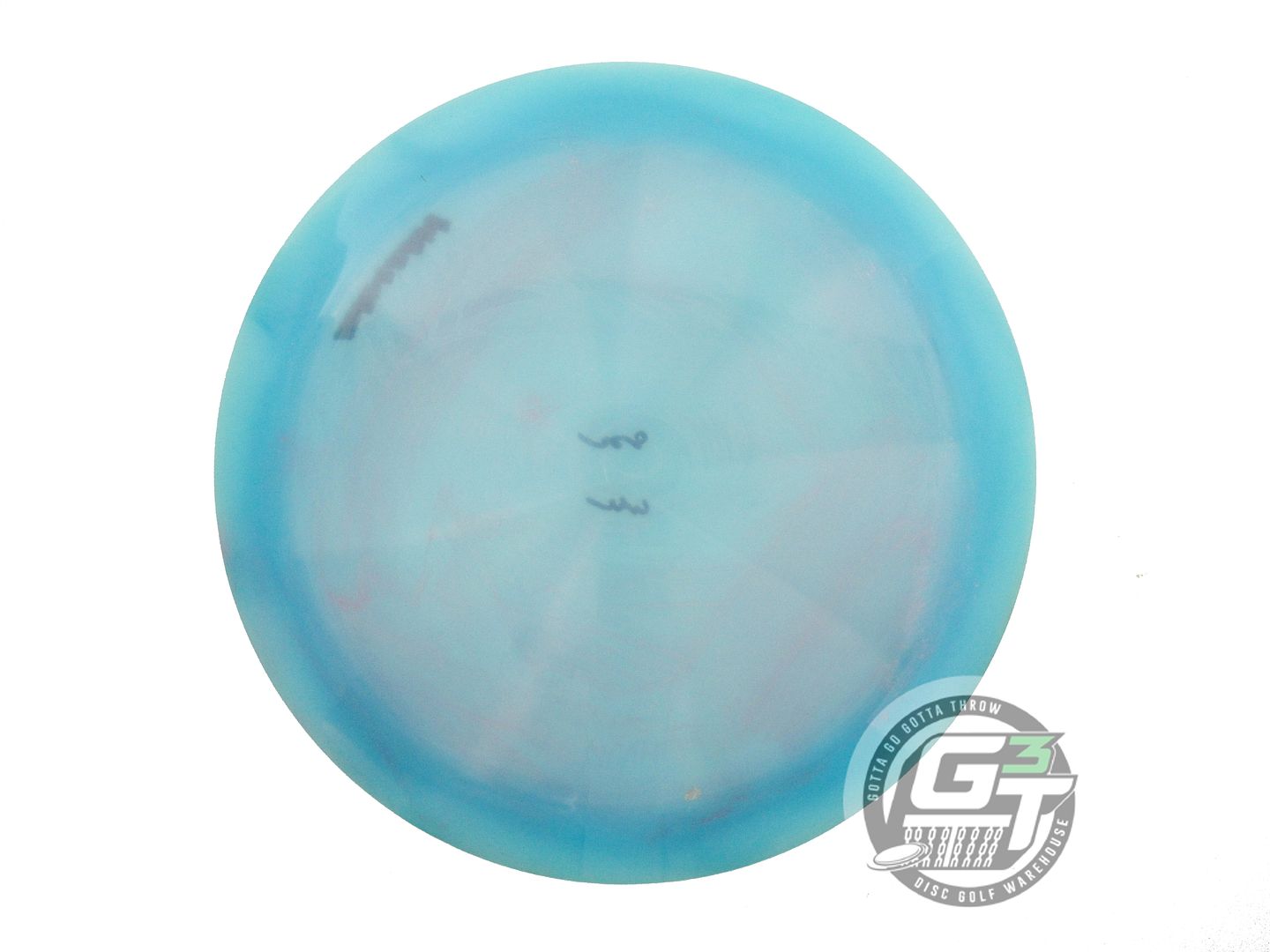 USED DGA [MARWEDE] Swirl Hurricane 173g Teal Wiped Stamp Distance Driver Disc