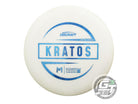 USED Discraft [McBETH] Glo Z Kratos 176g White Blue Star Foil Putter Golf Disc