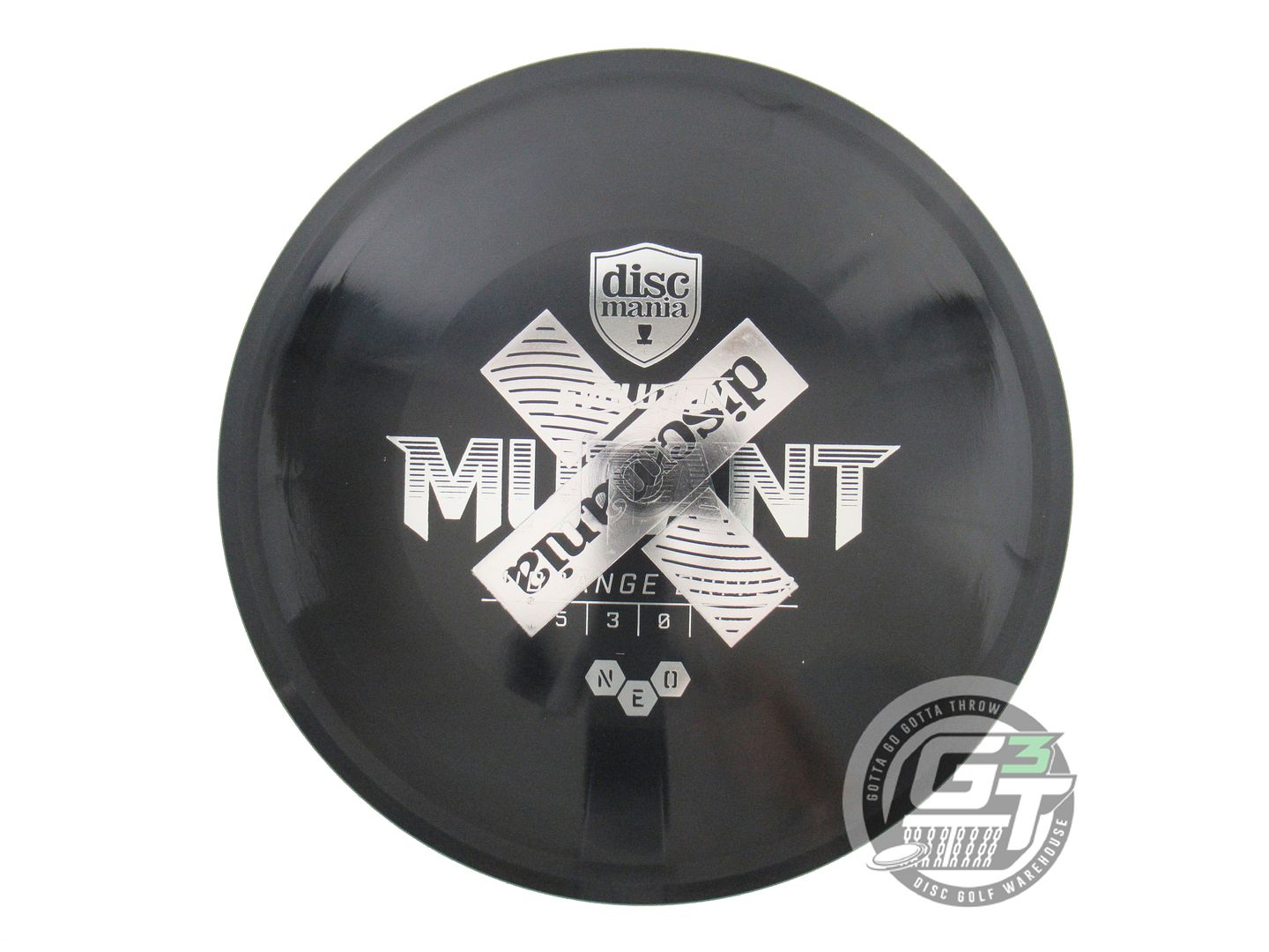 NOS DiscMania X-OUT Neo Mutant 177g Black Midrange Golf Disc