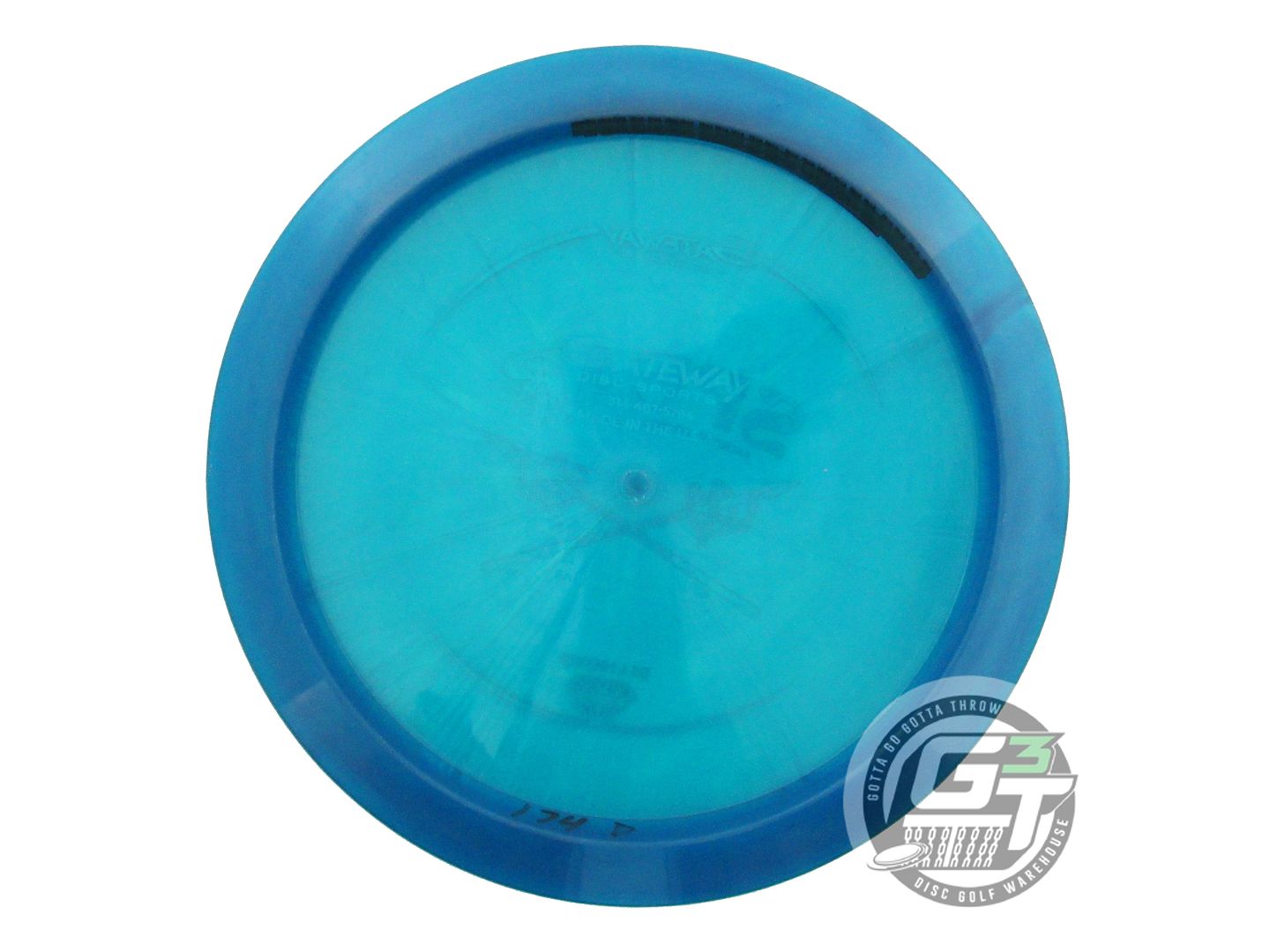 USED Gateway Diamond Spear 174g Blue Copper Holo Foil Fairway Driver Golf Disc