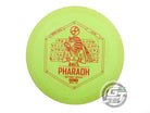 USED Infinite I-Blend Pharaoh 176g Lime Red Foil Distance Driver Golf Disc