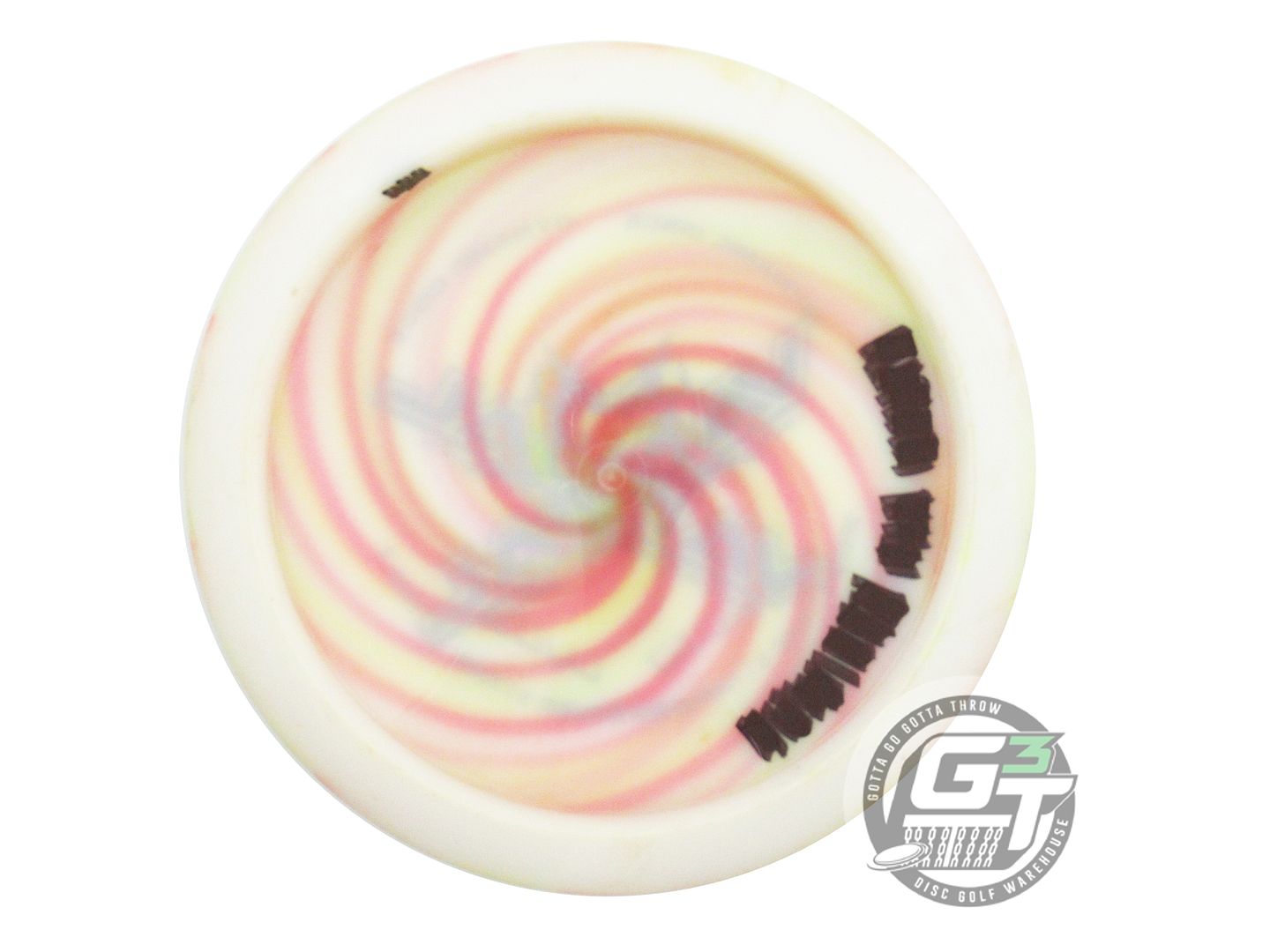 USED Dynamic Discs X-OUT Lucid Vandal 175g White HOME DYED Distance Driver Disc