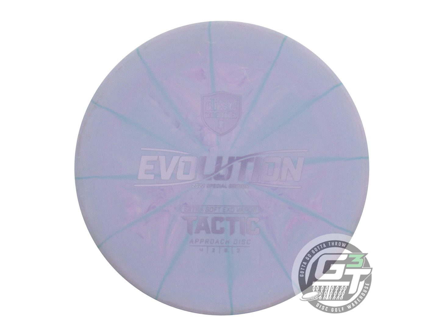 USED DiscMania X-OUT EXO Extra Soft Vapor Tactic 174g Purple Putter Golf Disc