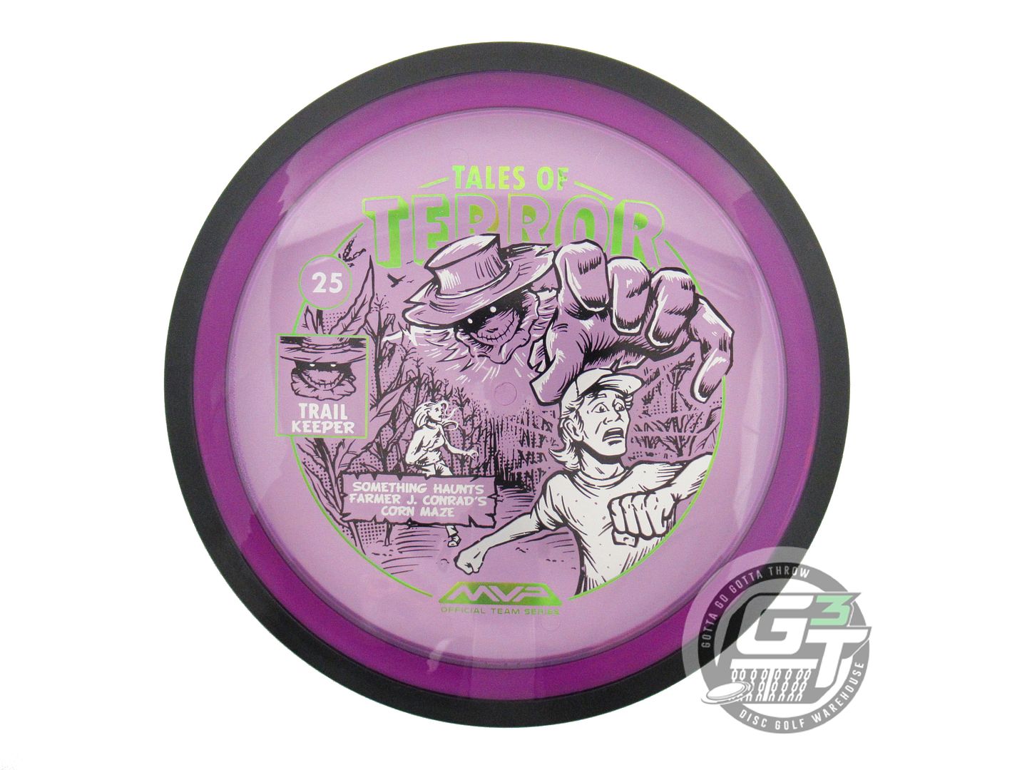 USED MVP Disc Sports [CONRAD] HALLOWEEN Proton Trail 174g Purple Driver Disc