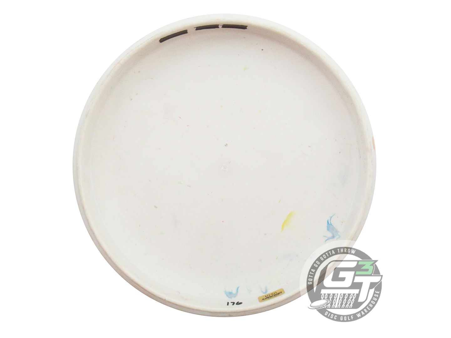 USED Discraft [WYSOCKI] Jawbreaker Focus 175g White Red Stamp Putter Golf Disc