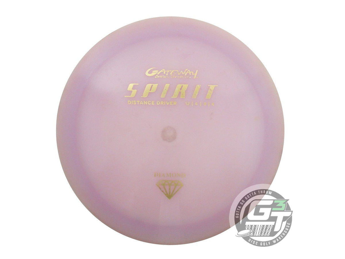 USED Gateway Diamond Spirit 173g Lilac Gold Foil Distance Driver Golf Disc