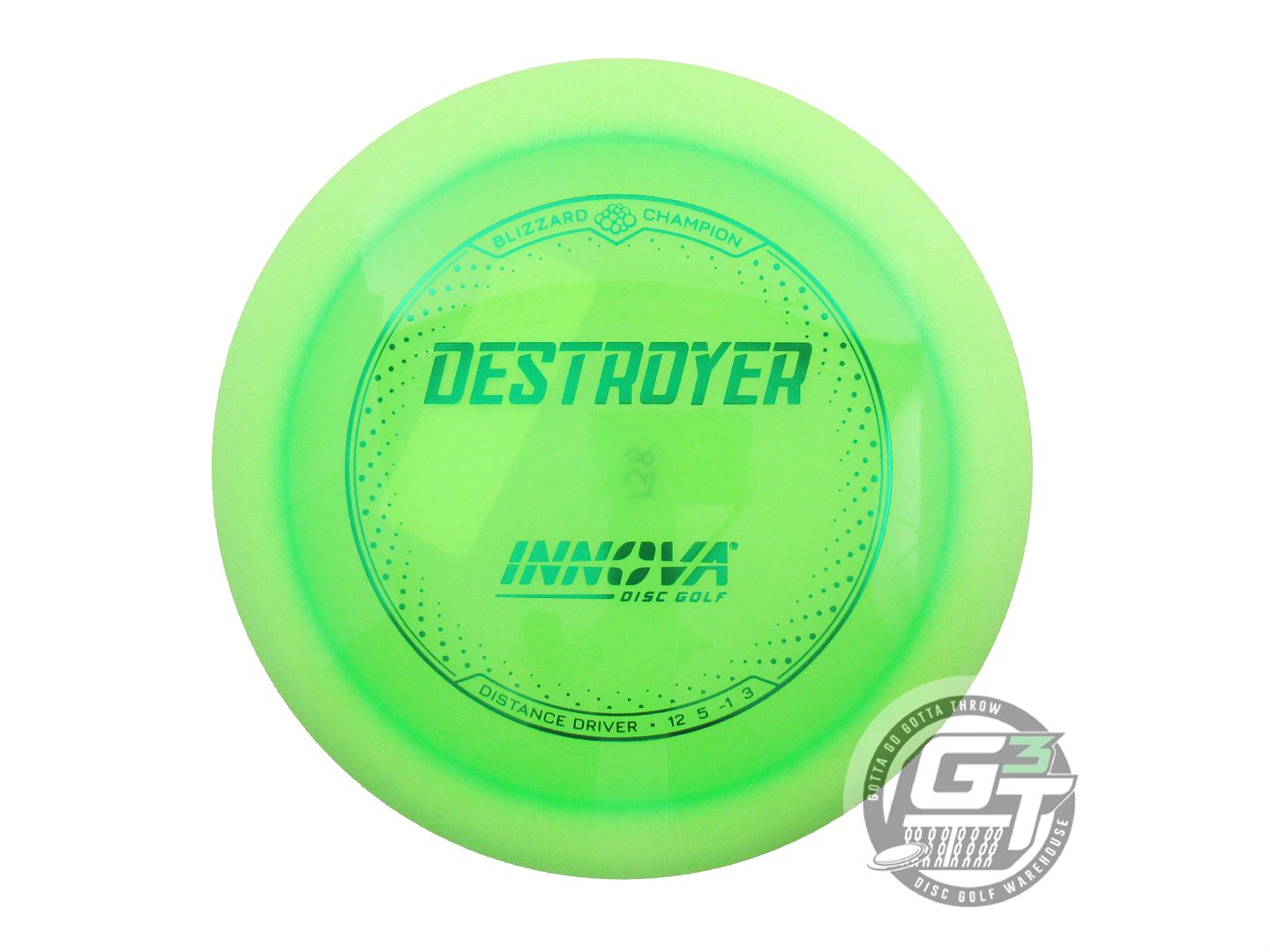 Innova Blizzard Champion Destroyer Distance Driver Golf Disc (Individually Listed)