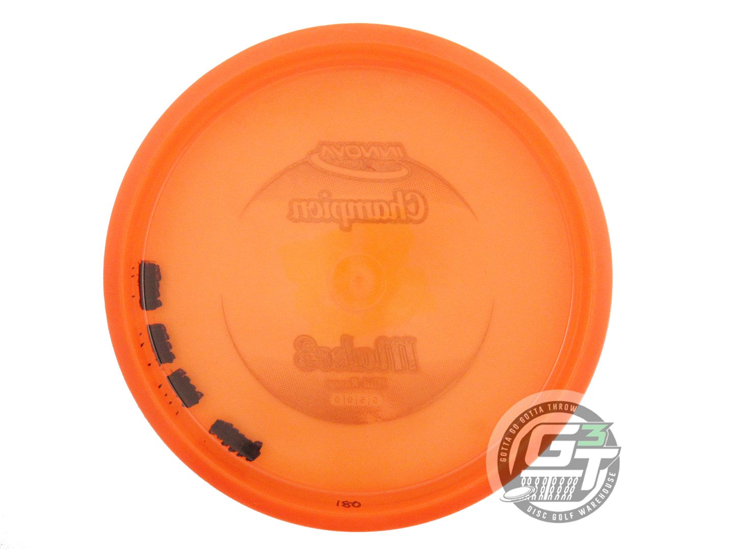 USED Innova Champion Mako3 180g Orange Red Foil Midrange Golf Disc