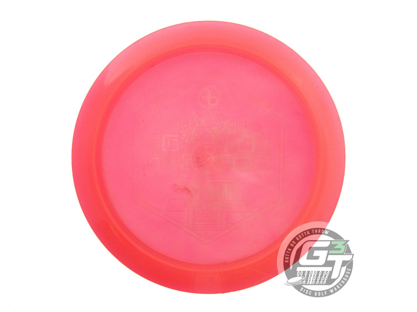 USED Infinite C-Blend Maya 174g Pink Bamboo Foil Distance Driver Golf Disc