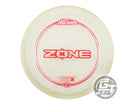 USED Discraft Z Zone 175g Clear Red Stamp Putter Golf Disc