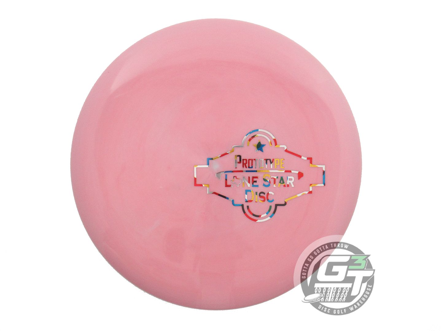 USED Lone Star Bravo Yellow Rose 173g Pink Wonder Bread Foil Putter Golf Disc