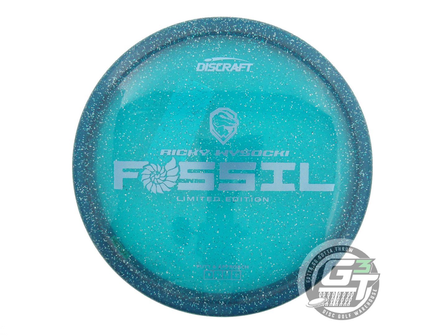 Discraft Limited Edition Prototype Ricky Wysocki Signature Fossil Putter Golf Disc (Individually Listed)