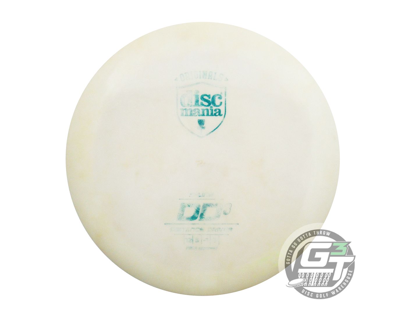 USED DiscMania S-Line DD3 175g White Green Stamp Distance Driver Golf Disc