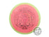 USED Infinite Halo S-Blend Pharaoh 174g Lime-Pink Distance Driver Golf Disc