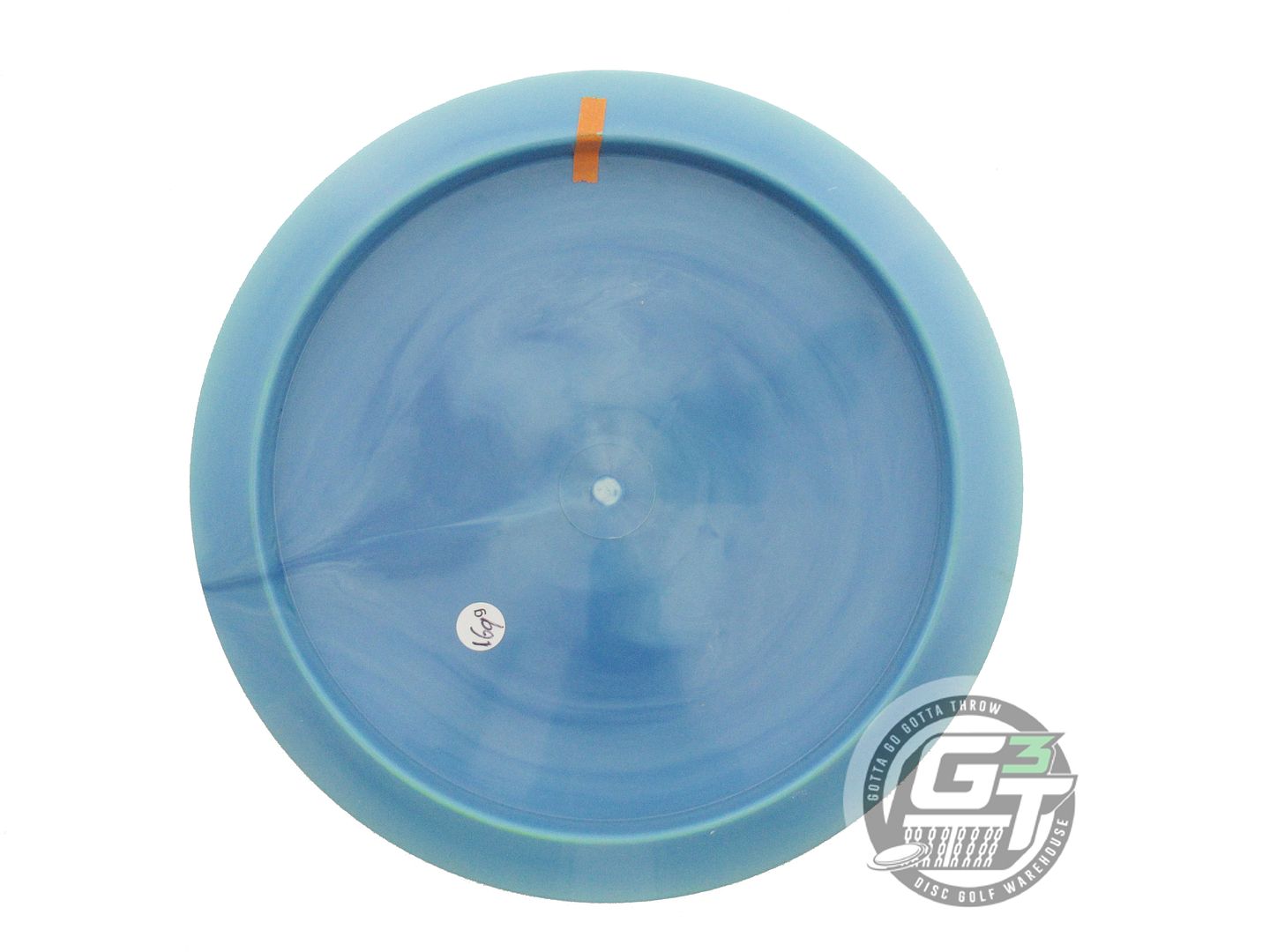 NOS Hooligan Discs Alpha Thread 169g Blue Blue Foil Driver Disc