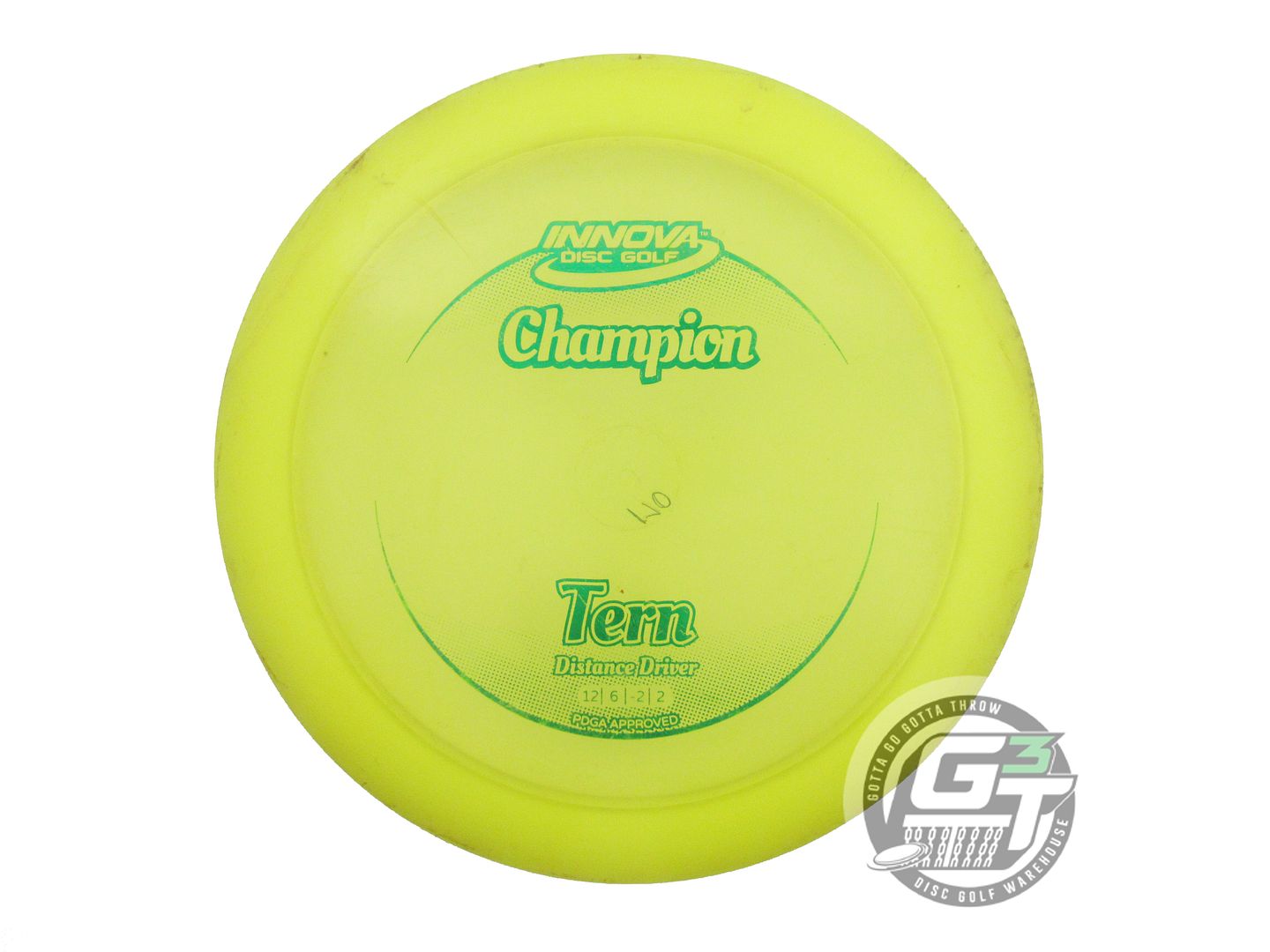 USED Innova Champion Tern 170g Yellow Green Foil Distance Driver Golf Disc