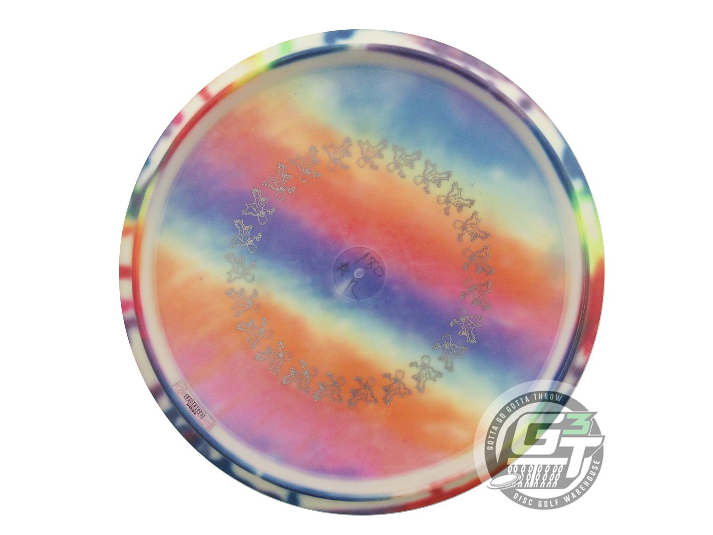 USED Innova [USDGC] I-Dye Backstamp Star Roc Plus 180g Rainbow Midrange Disc
