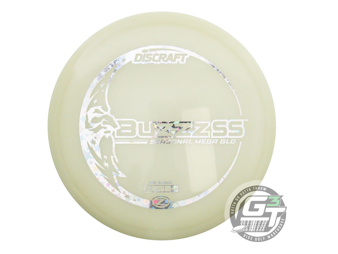 Discraft Seasonal Mega Glo Z Buzzz SS Midrange Golf Disc (Individually Listed)