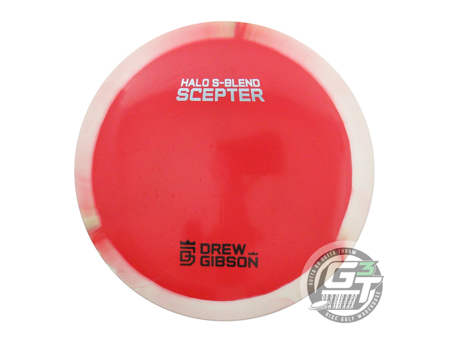 USED Infinite [GIBSON] Halo S-Blend Scepter 174g White-Red Fairway Driver Disc