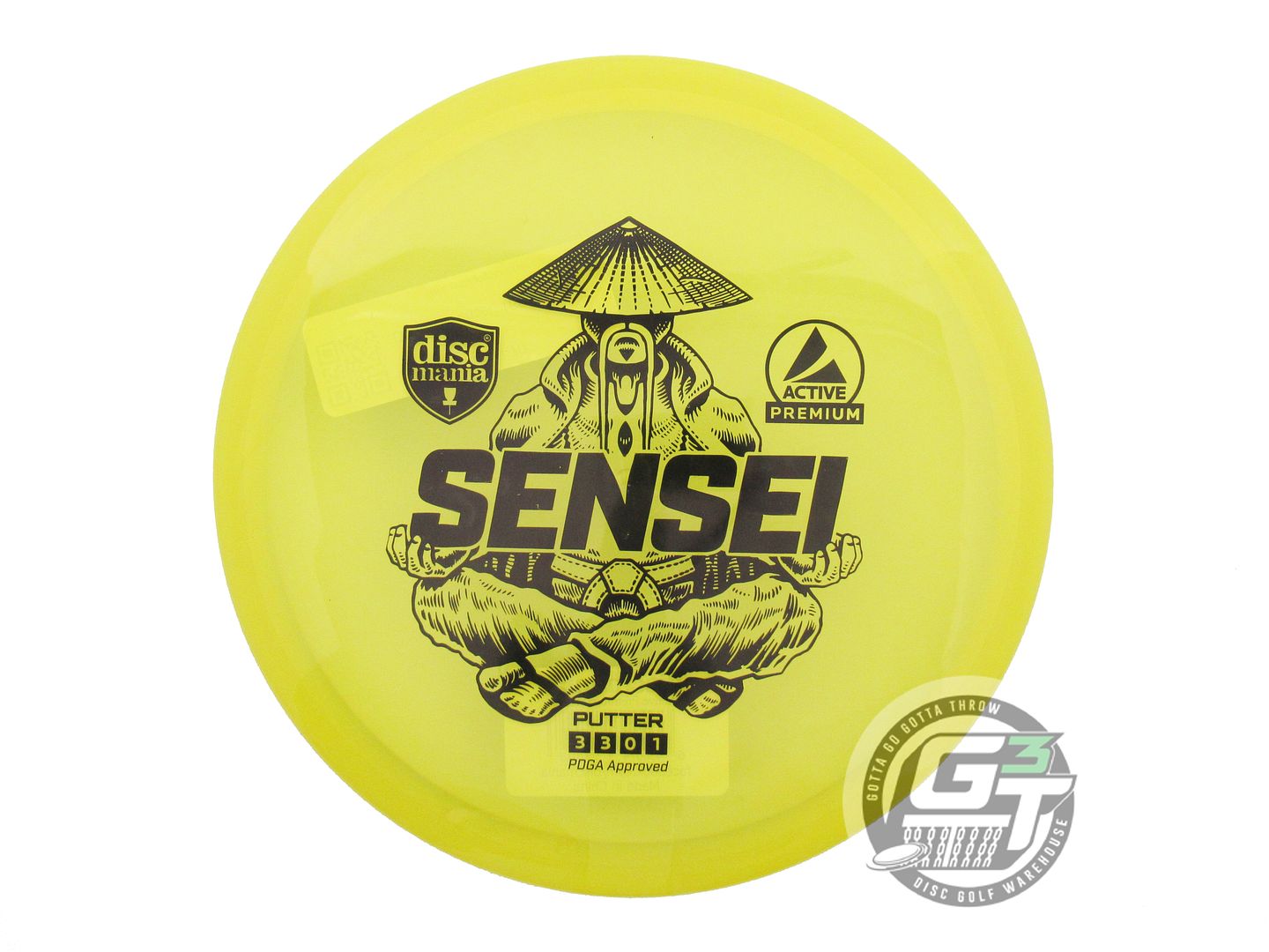 Discmania Active Premium Sensei Putter Golf Disc (Individually Listed)