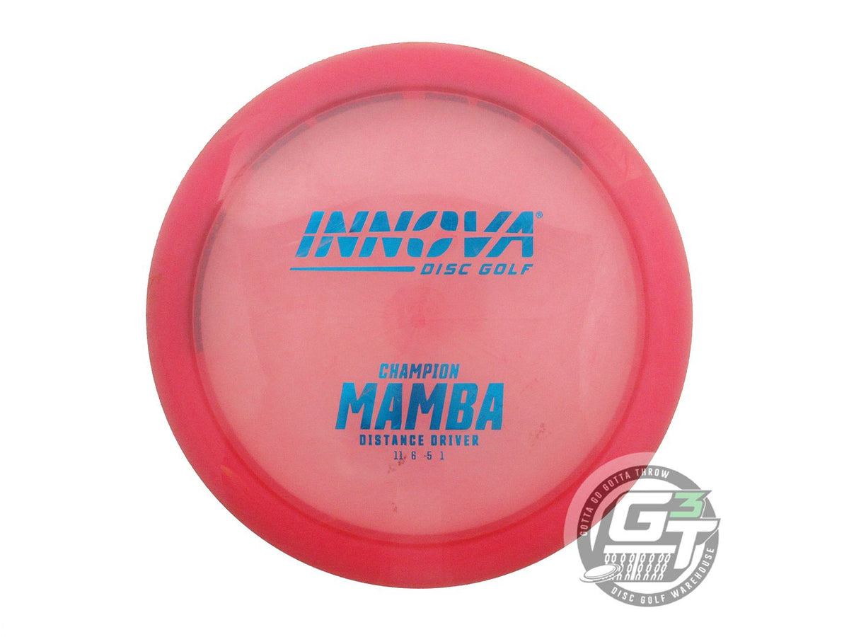 USED Innova Champion Mamba 168g Pink Blue Foil Distance Driver Golf Disc