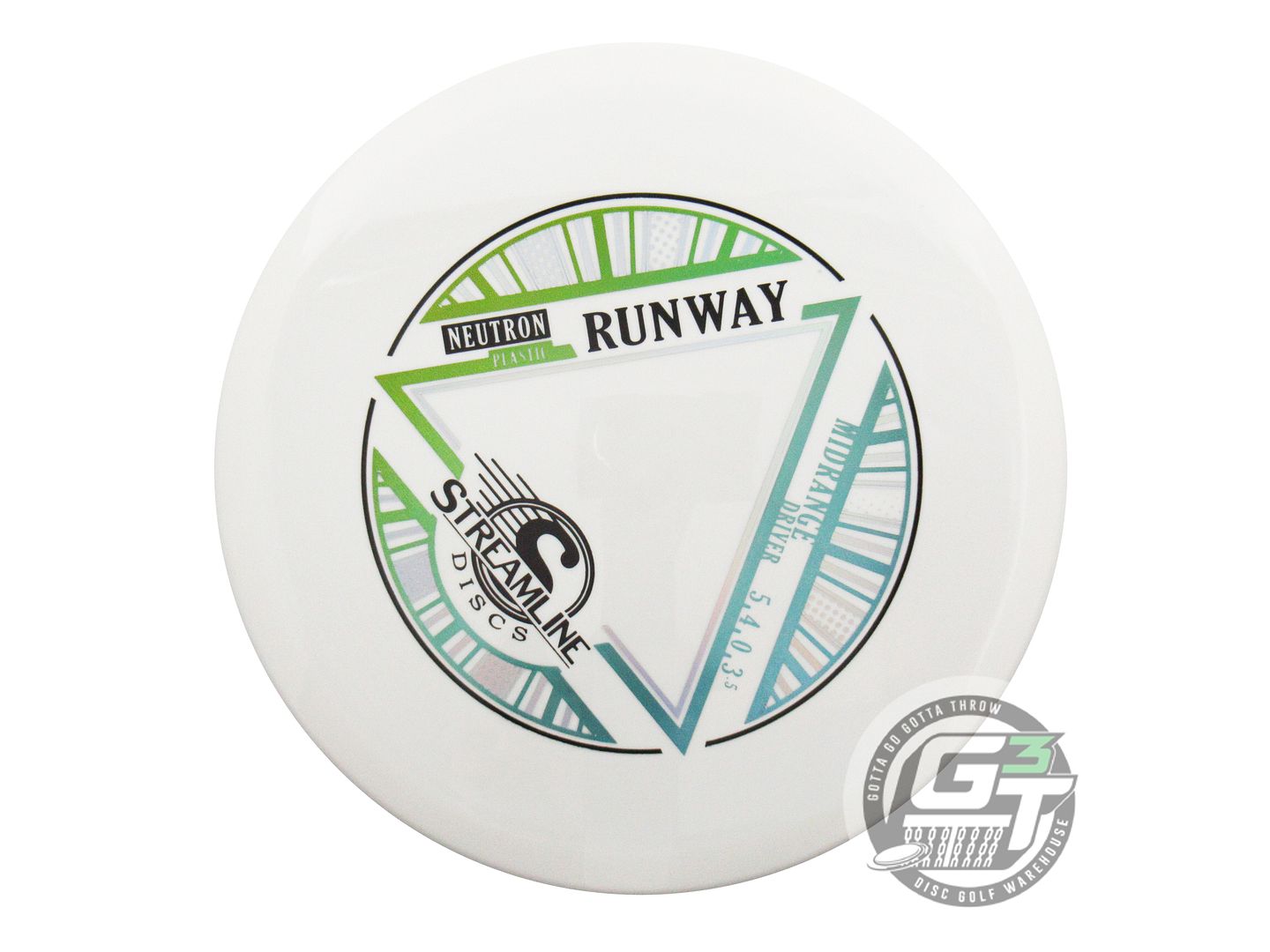 Streamline Neutron Runway Midrange Golf Disc (Individually Listed)