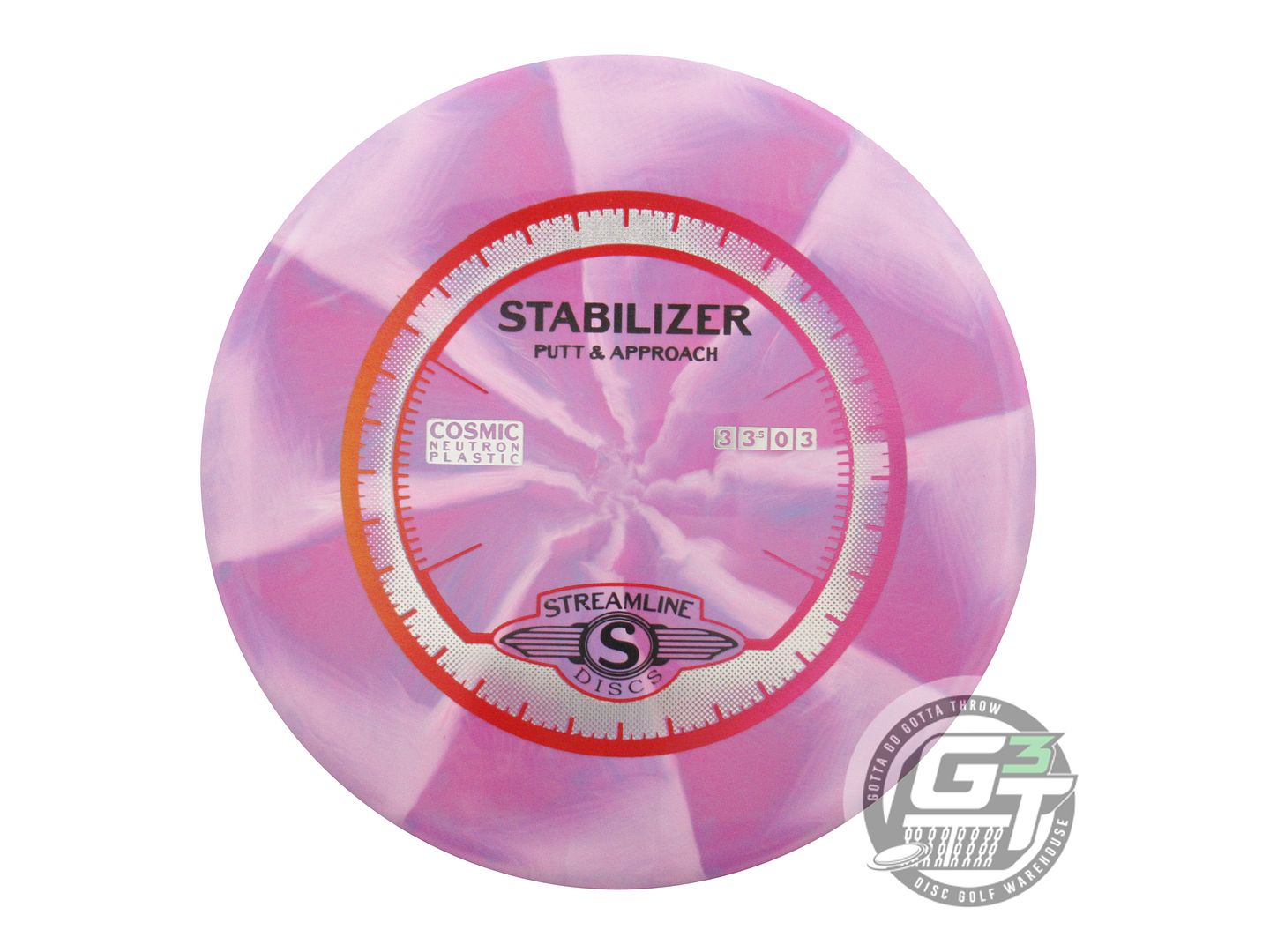 Streamline Cosmic Neutron Stabilizer Putter Golf Disc (Individually Listed)